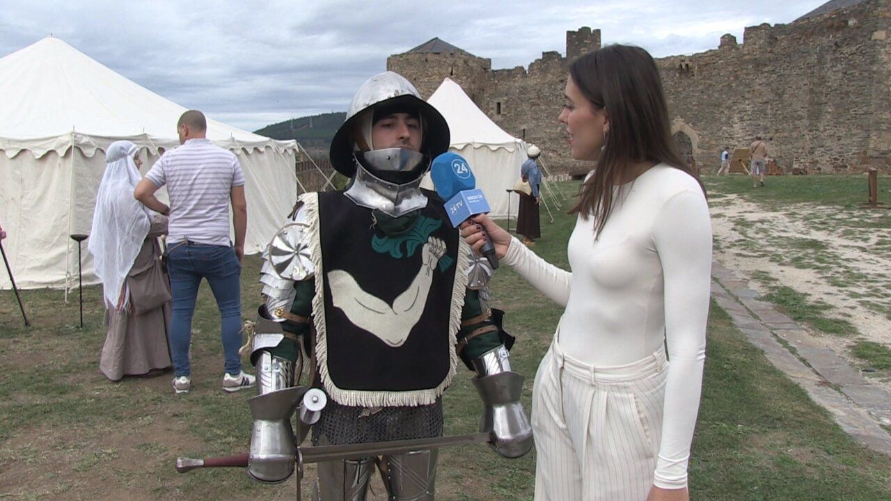 Entrevista a un recreador de la batalla de los Irmandiños en Ponferrada