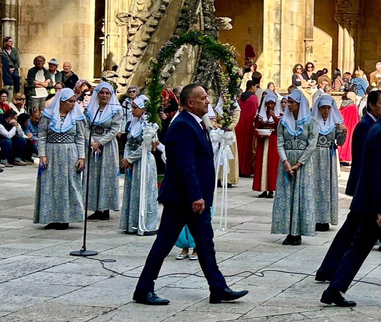 Actuación de las Cantaderas en las fiestas de San Froilán en León