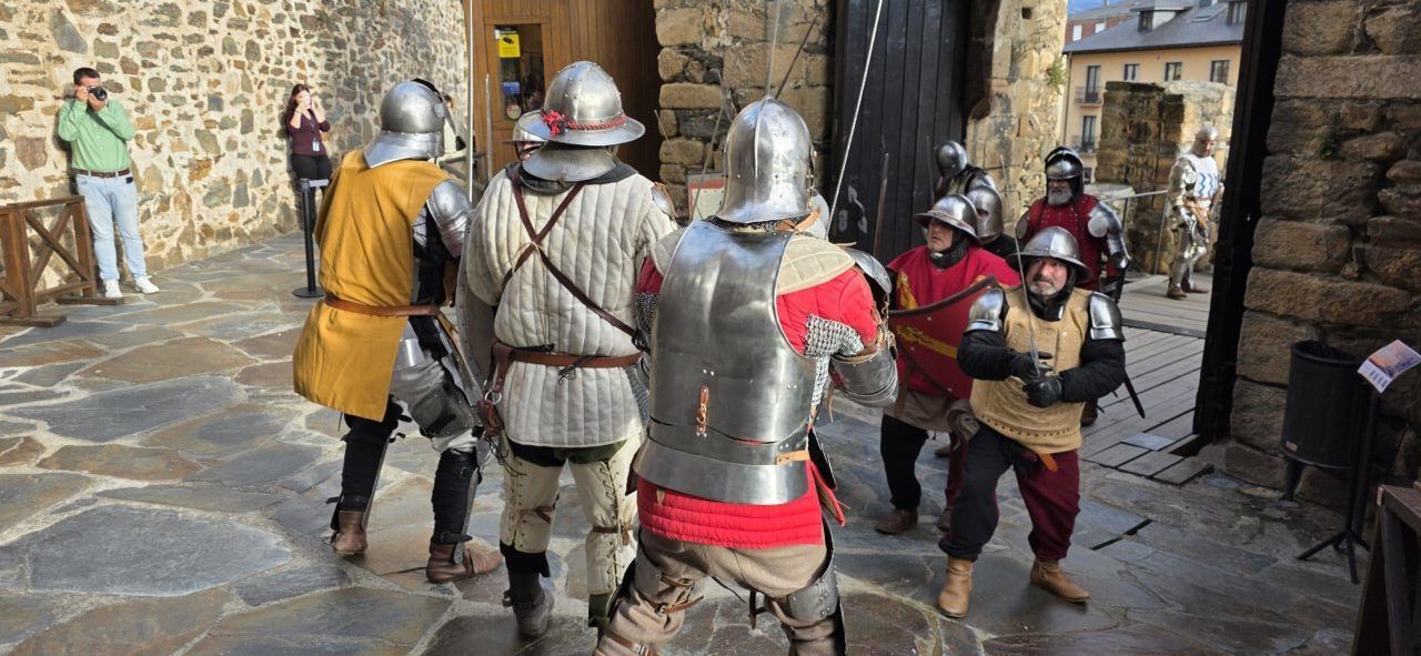 Recreación histórica de la revuelta de los Irmandiños en Ponferrada