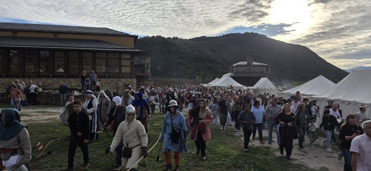 Recreación histórica de la revuelta de los Irmandiños en Ponferrada