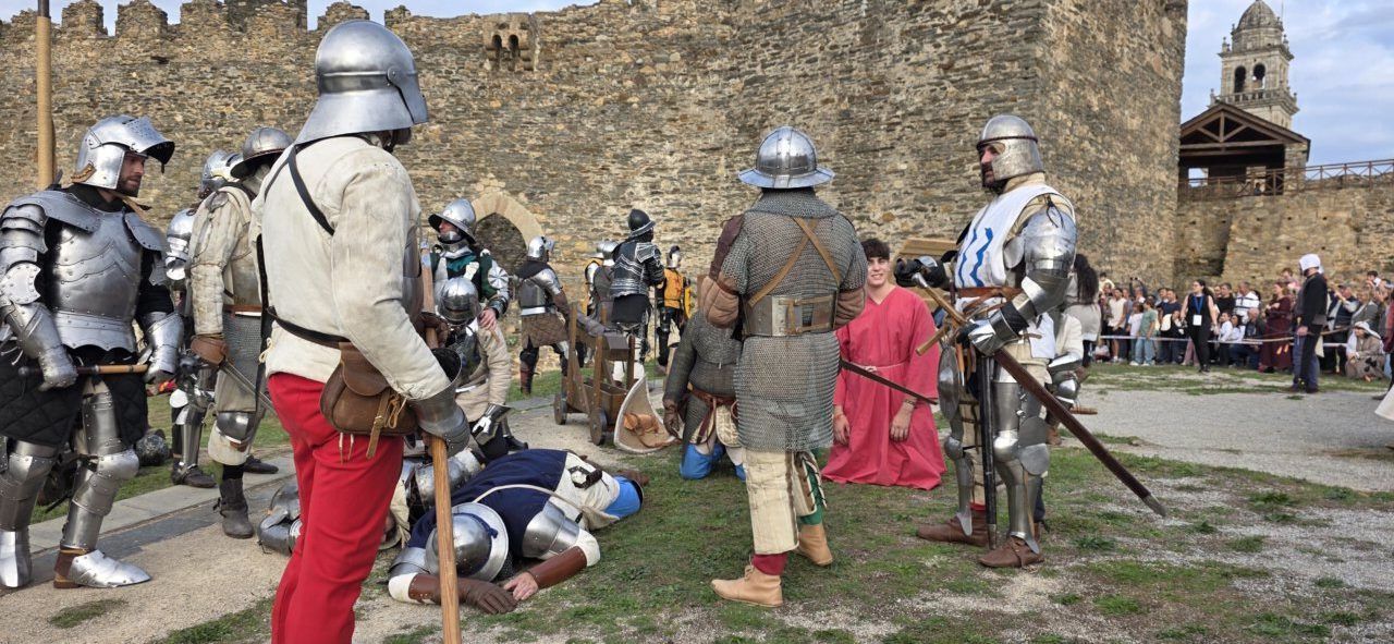 Recreación histórica de la revuelta de los Irmandiños en Ponferrada