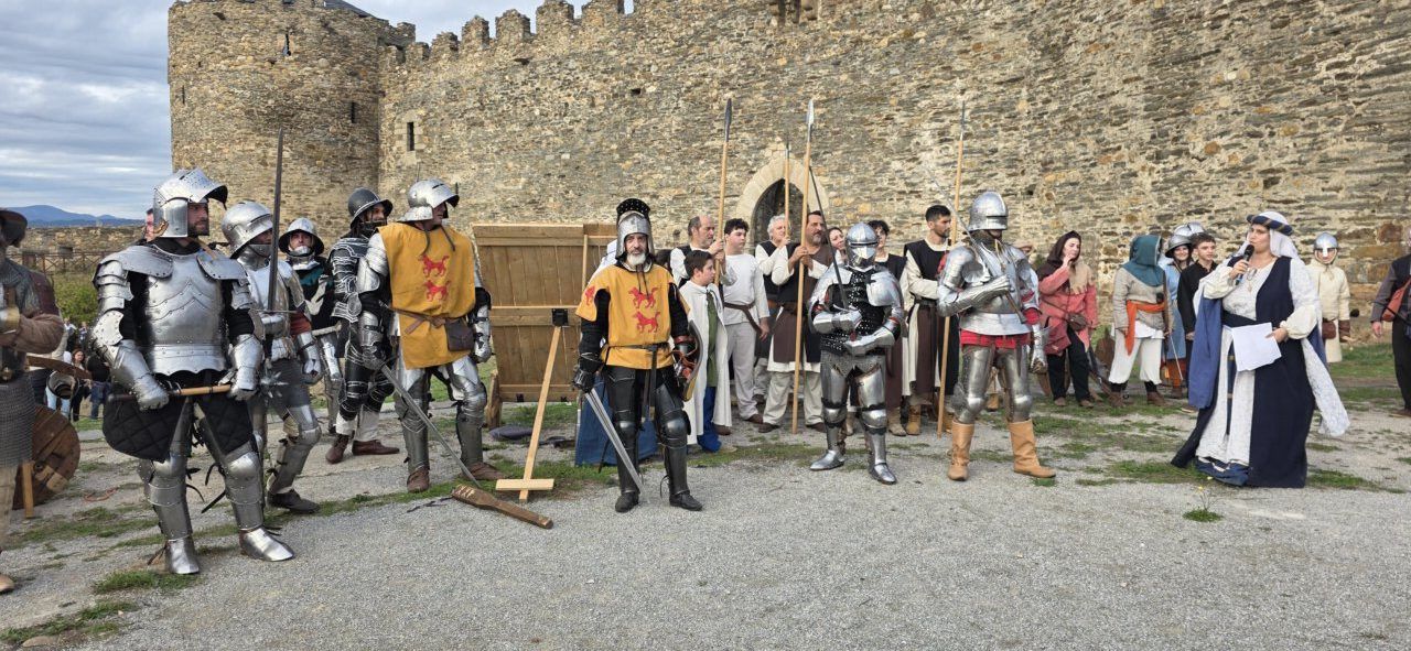 Recreación histórica de la revuelta de los Irmandiños en Ponferrada