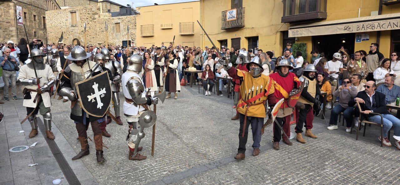Recreación histórica de la revuelta de los Irmandiños en Ponferrada