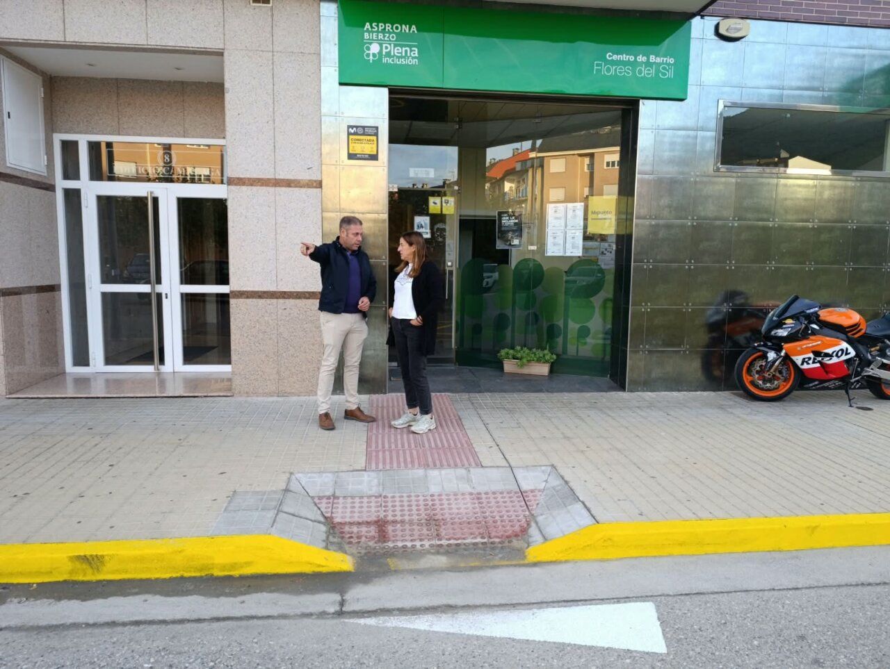 Intervención en la calle Málaga para mejorar la seguridad peatonal