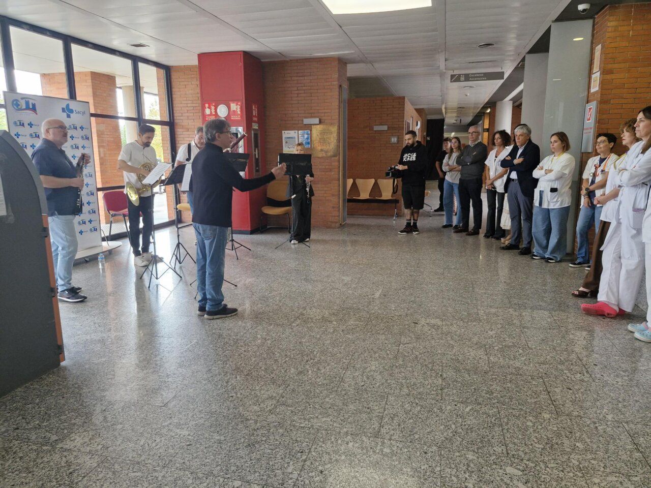 Concierto del Quinteto Duero en el Hospital El Bierzo