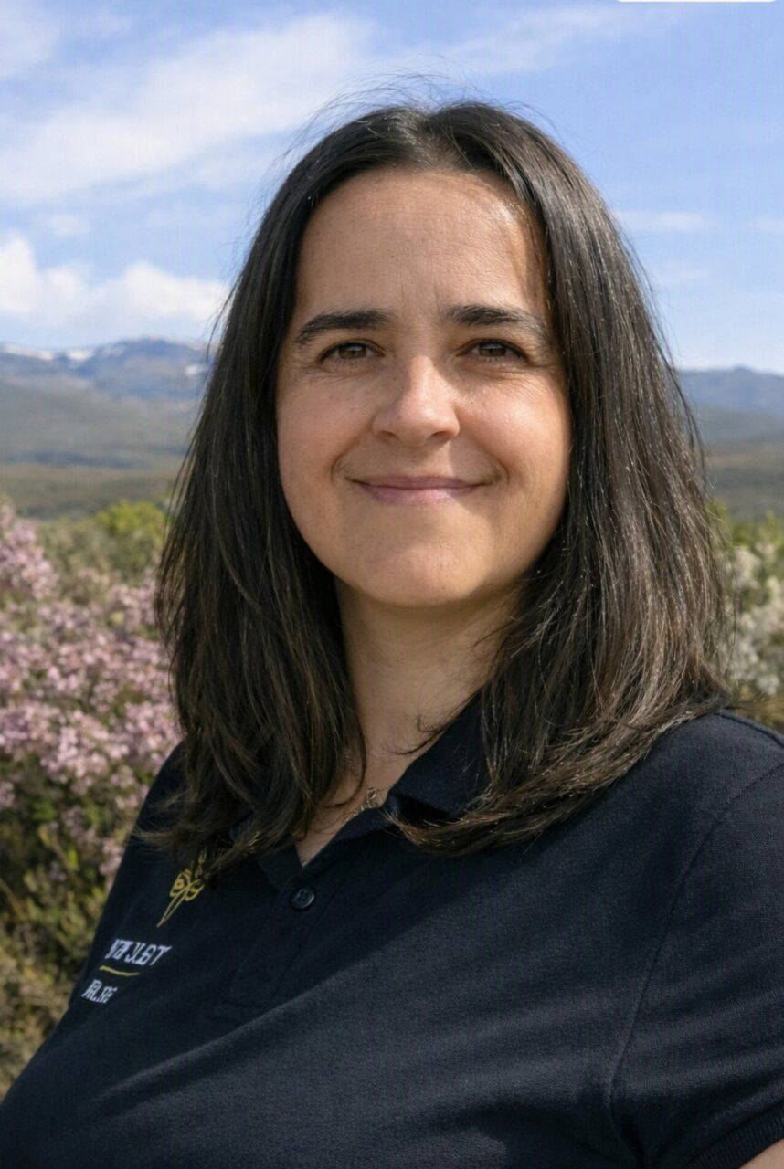 Raquel Dávila Alonso, ganadora del Premio Mujer Rural 2026, sonriendo en un entorno natural.