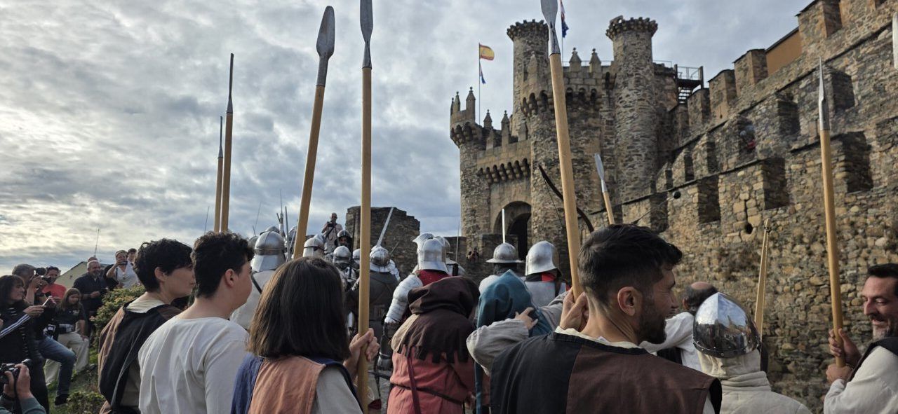 Recreación histórica de la revuelta de los Irmandiños en Ponferrada