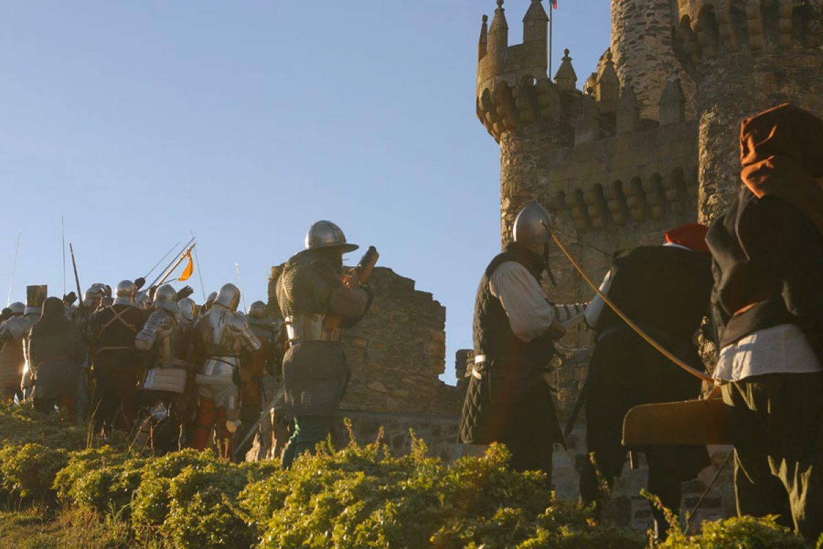 Recreación histórica de la revuelta de los Irmandiños en Ponferrada